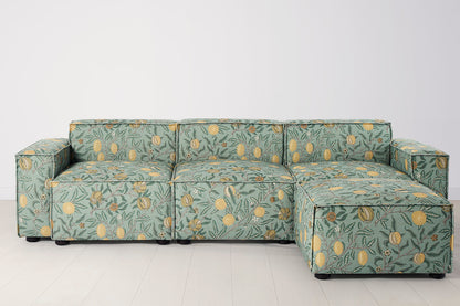 Model 03 3-Seater Right Chaise Sofa, Fruit