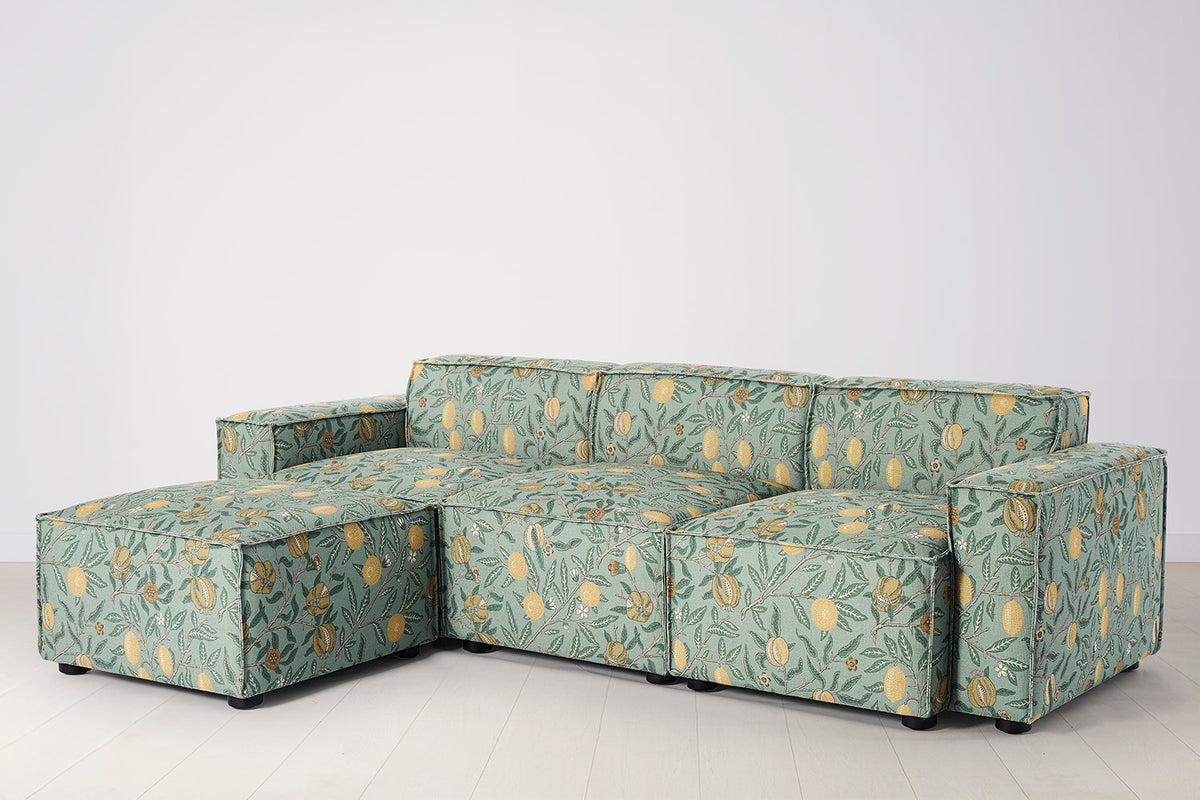 Model 03 3-Seater Left Chaise Sofa, Fruit