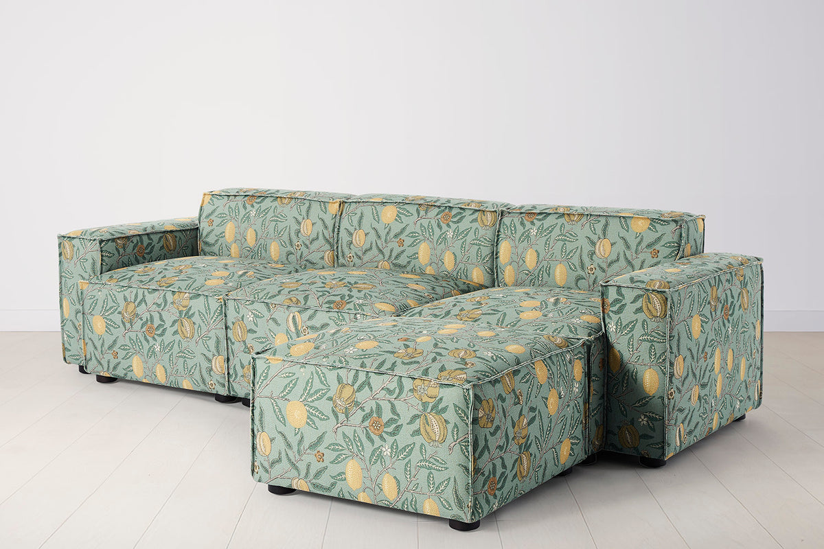 Model 03 3-Seater Right Chaise Sofa, Fruit