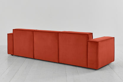 Model 03 3-Seater Sofa, Paprika