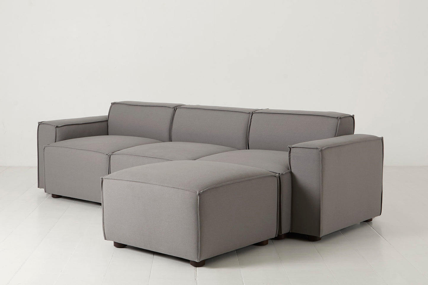 Model 03 3-Seater Right Chaise Sofa, Risso