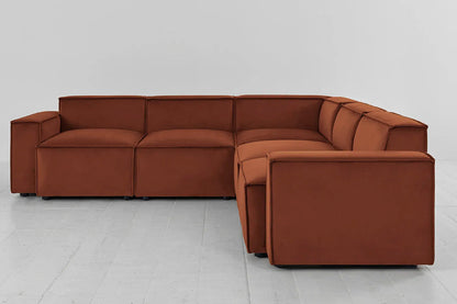 Model 03 Corner Sofa, Umber