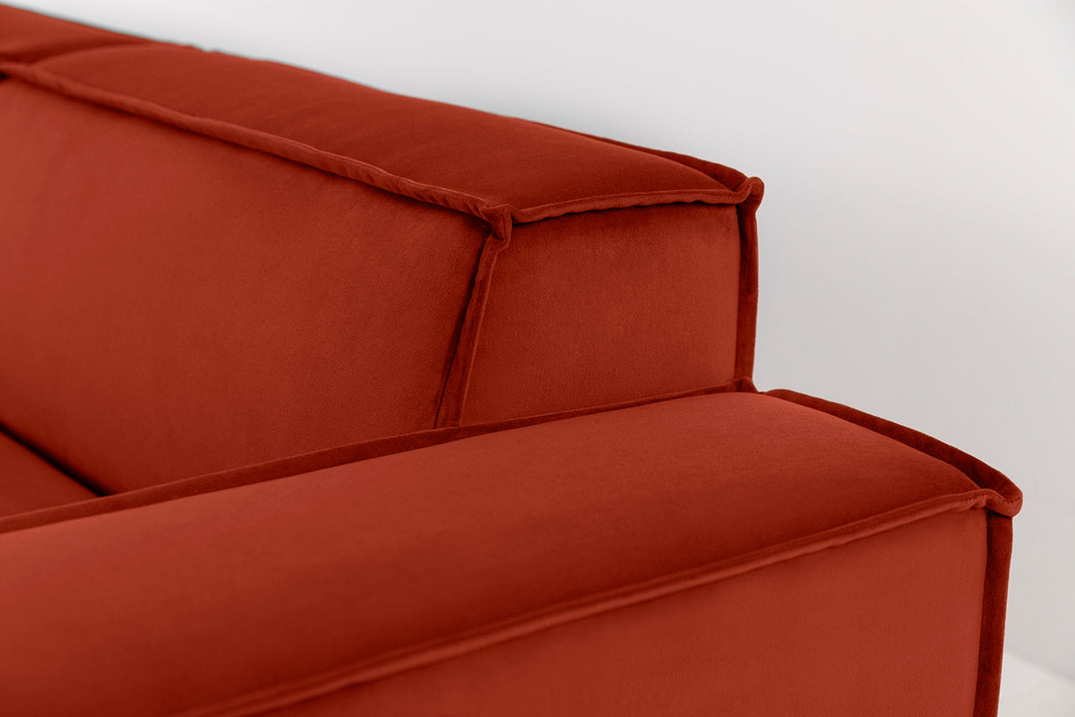 Model 03 2-Seater Sofa, Paprika