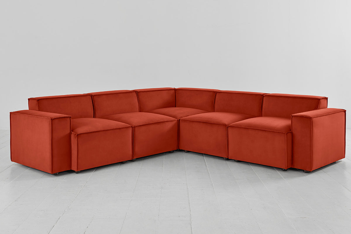 Model 03 Corner Sofa, Paprika