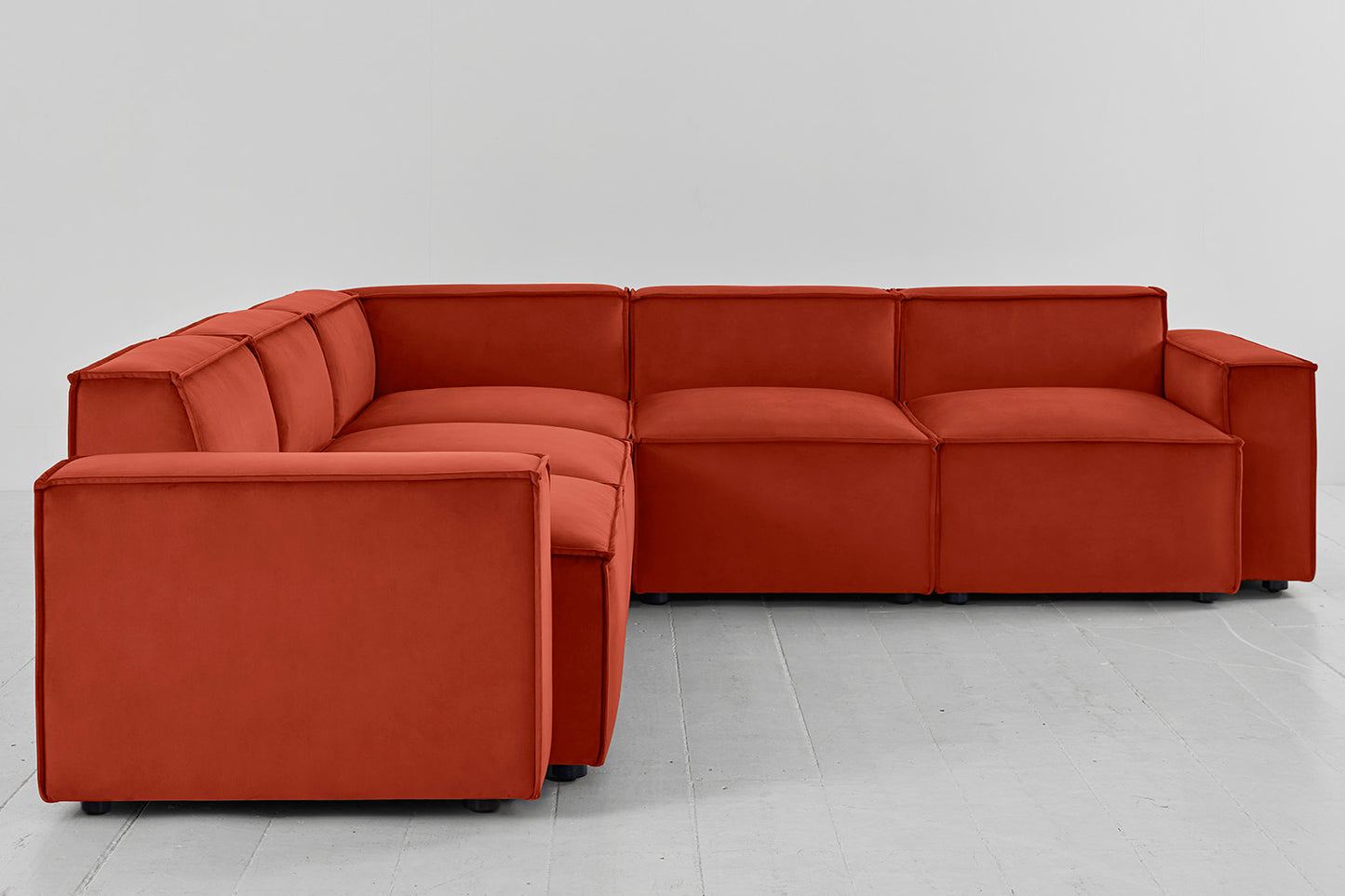 Model 03 Corner Sofa, Paprika