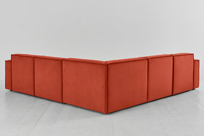 Model 03 Corner Sofa, Paprika