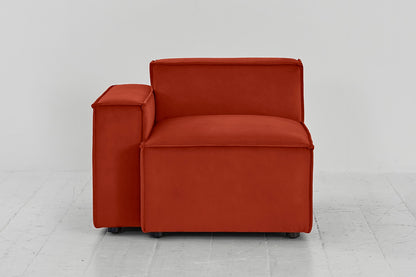 Model 03 Left Arm Sofa Module, Paprika