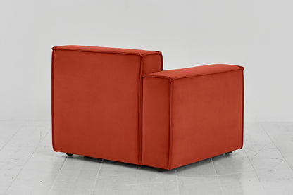 Model 03 Left Arm Sofa Module, Paprika