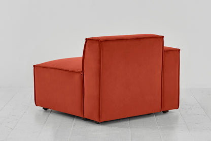 Model 03 Left Arm Sofa Module, Paprika
