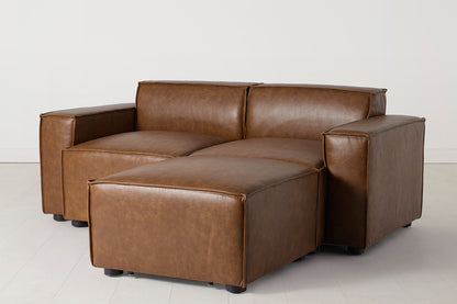 Model 03 2-Seater Right Chaise Sofa, Maple