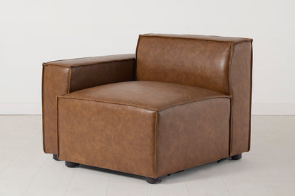 Model 03 Left Arm Sofa Module, Maple