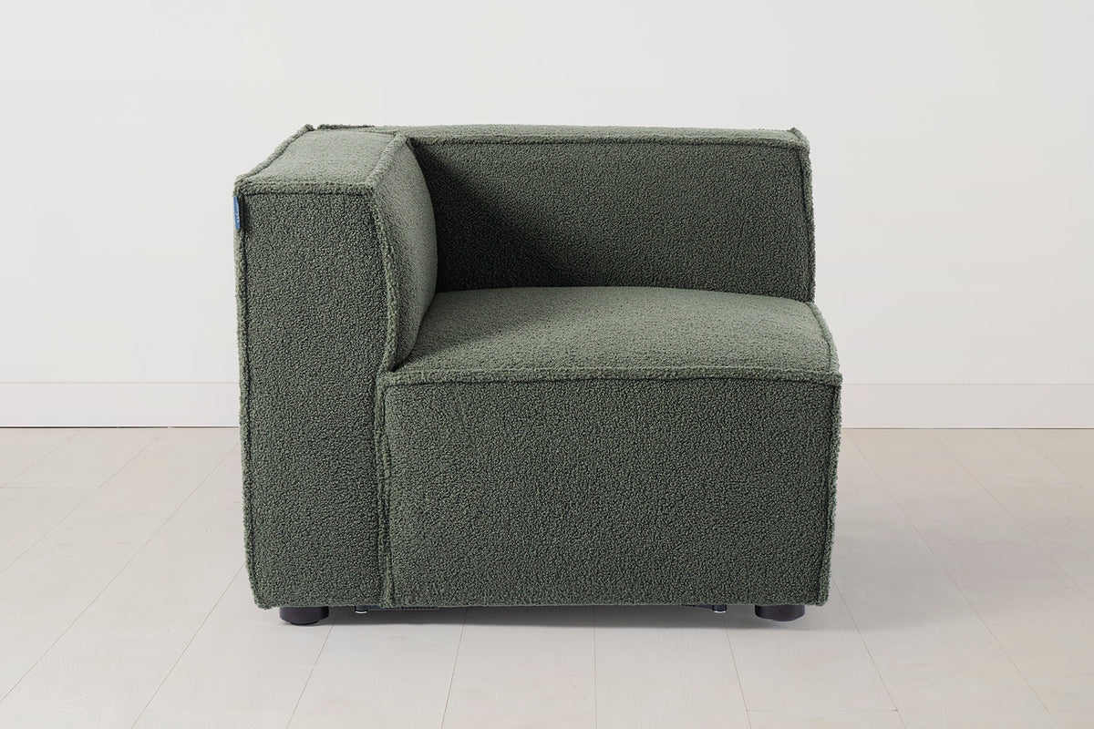 Model 03 Corner Sofa Module, Olive