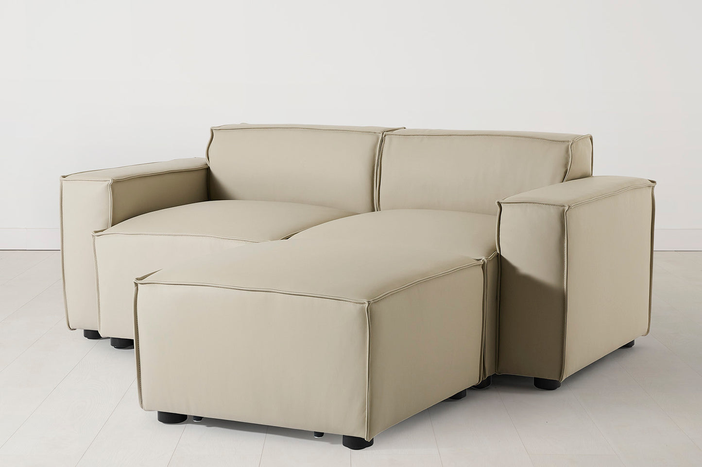 Model 03 2-Seater Right Chaise Sofa, Oyster