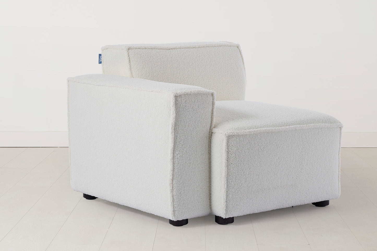 Model 03 Left Arm Sofa Module, Pearl