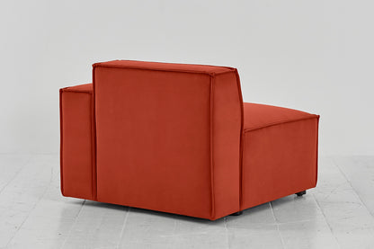 Model 03 Right Arm Sofa Module, Paprika