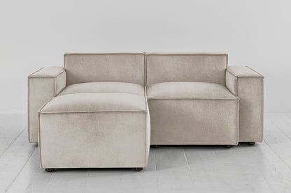 Model 03 2-Seater Left Chaise Sofa, Chalk
