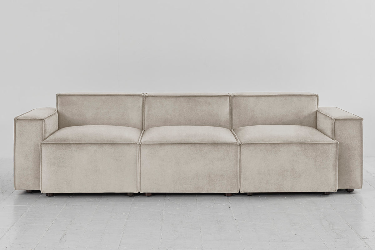Model 03 3-Seater Sofa, Chalk