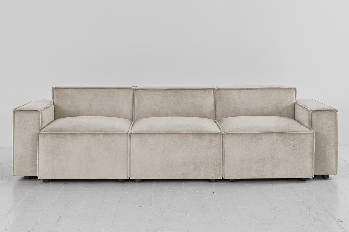 Model 03 3-Seater Sofa, Chalk