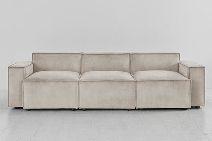 Model 03 3-Seater Sofa, Chalk