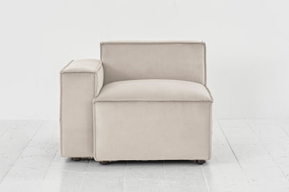 Model 03 Left Arm Sofa Module, Bone