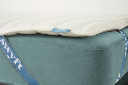 Model 04 Sofa Bed 3 Seater, Oak / Airforce