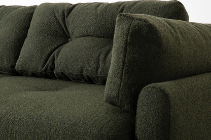 Model 04 Sofa Bed 3 Seater, Fern