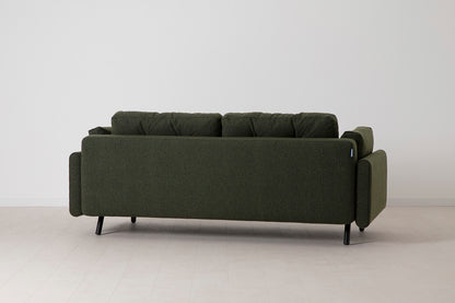 Model 04 Sofa Bed 3 Seater, Fern