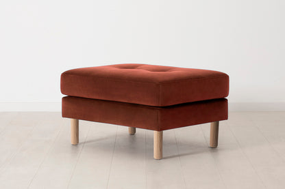 Model 04 Ottoman, Oak / Brick
