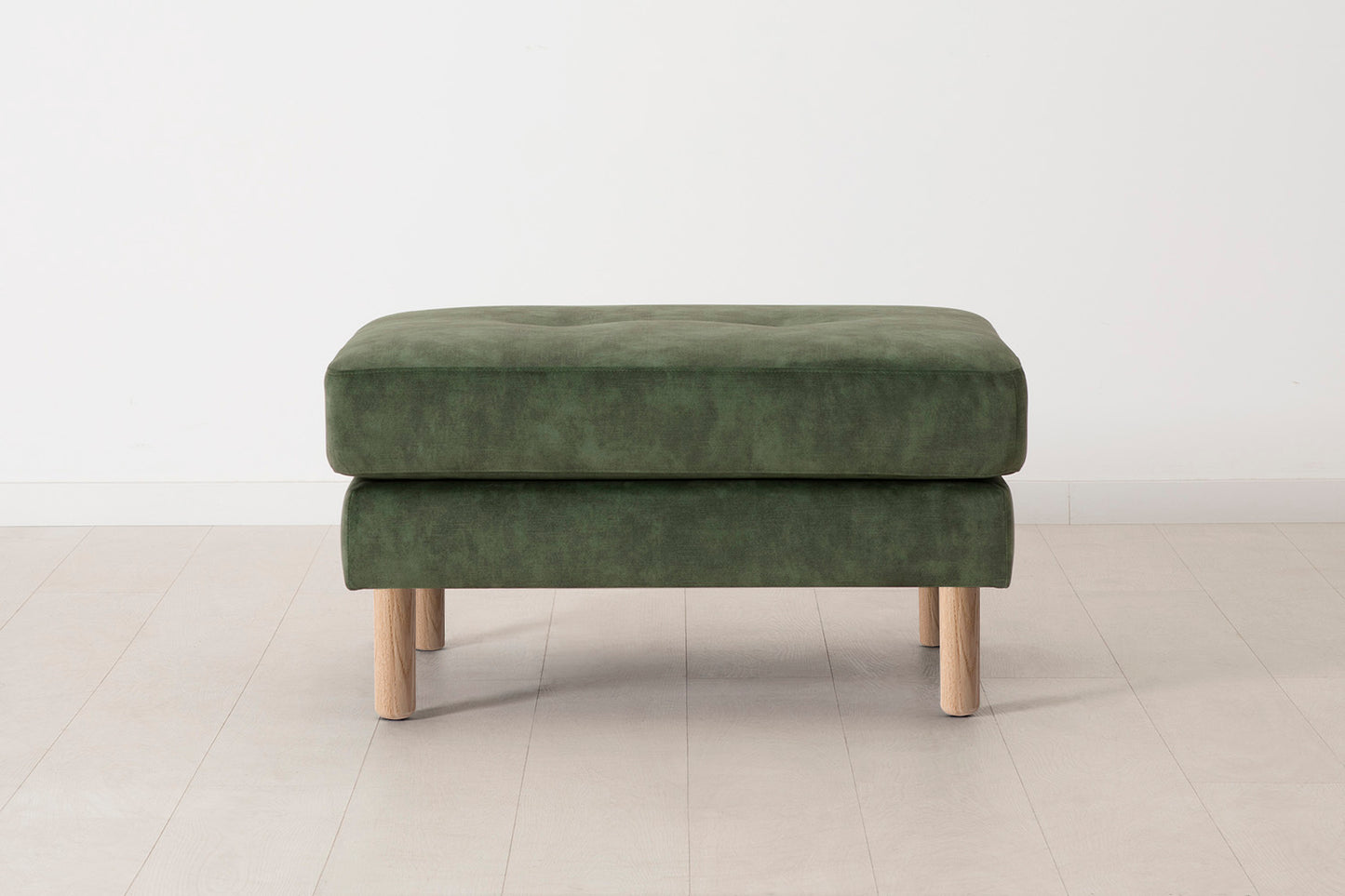 Model 04 Ottoman, Oak / Conifer