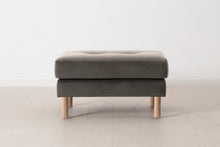 Model 04 Ottoman, Oak / Elephant