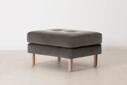 Model 04 Ottoman, Oak / Elephant