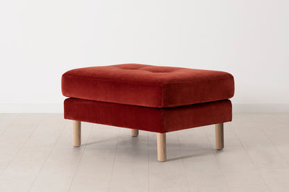Model 04 Ottoman, Oak / Harissa