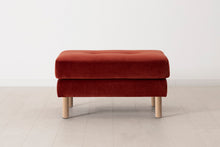 Model 04 Ottoman, Oak / Harissa