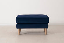 Model 04 Ottoman, Oak / Indigo