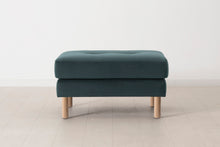 Model 04 Ottoman, Oak / Petrol