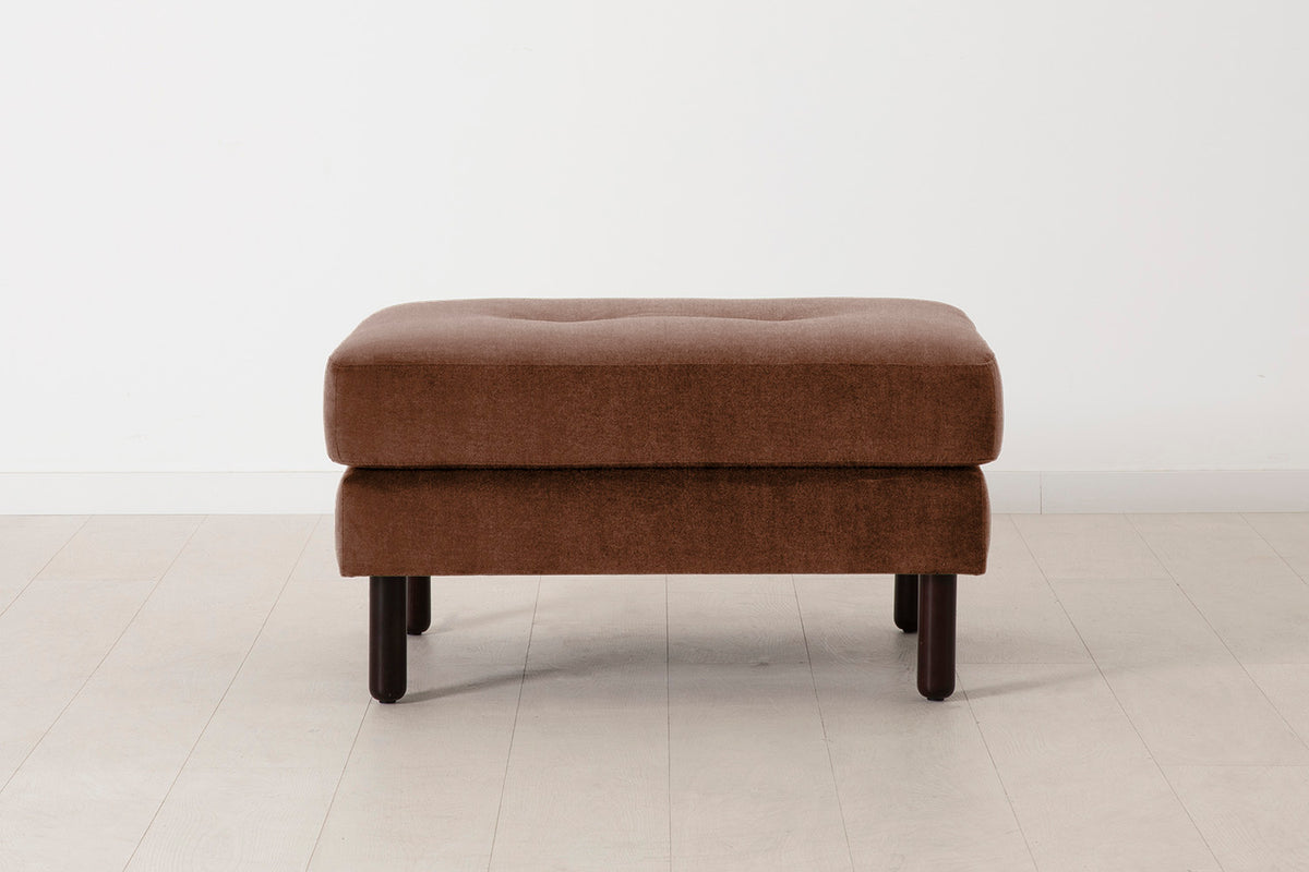 Model 04 Ottoman, Russet