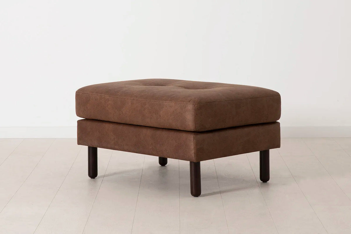 Model 04 Ottoman, Chestnut