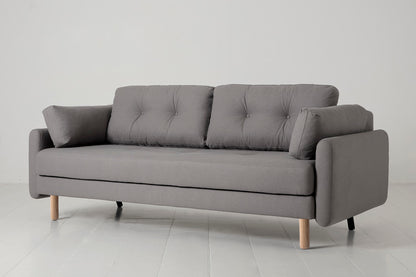 Model 04 Sofa Bed 3 Seater, Oak / Risso