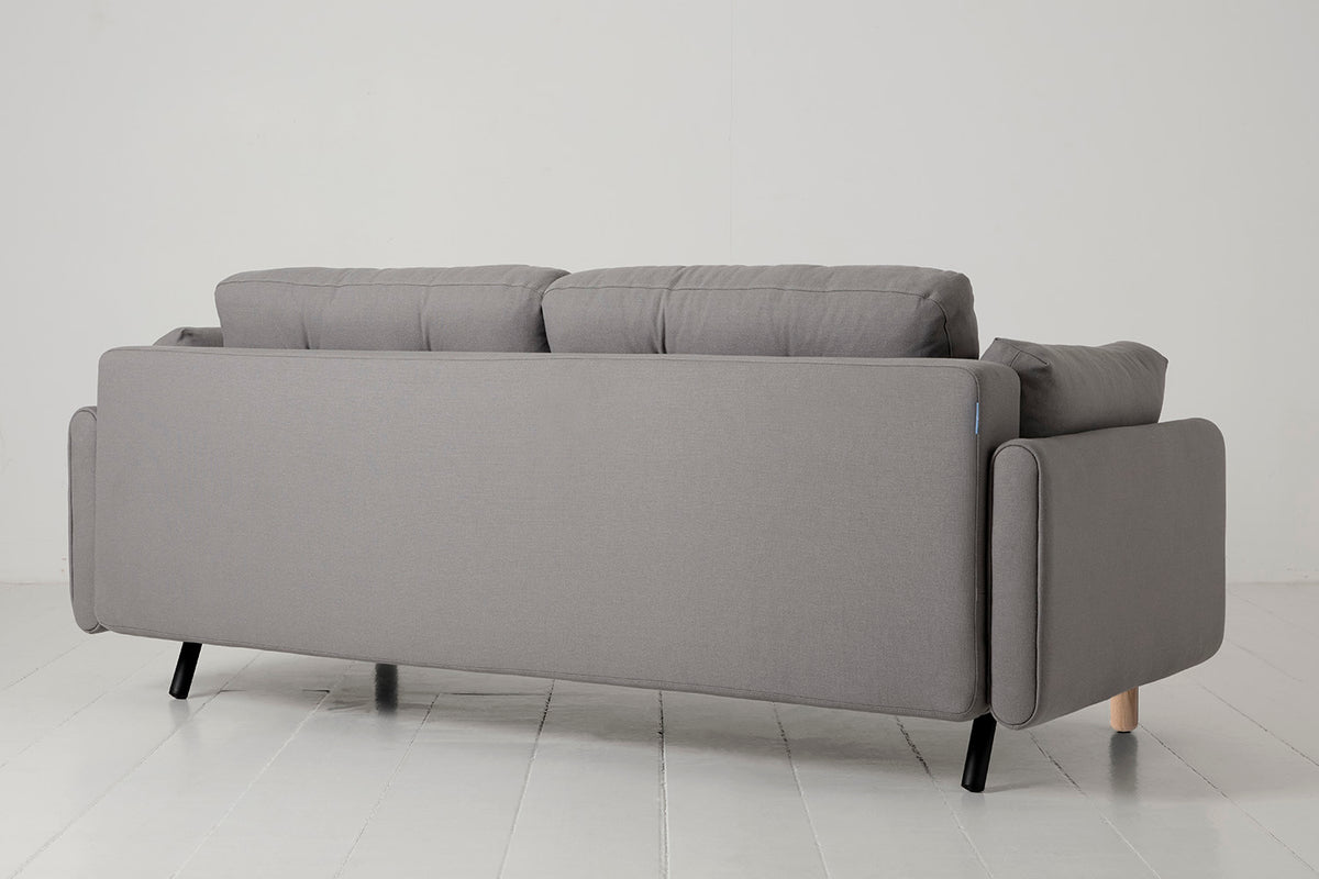 Model 04 Sofa Bed 3 Seater, Oak / Risso