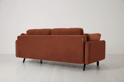 Model 04 Sofa Bed 3 Seater, Umber
