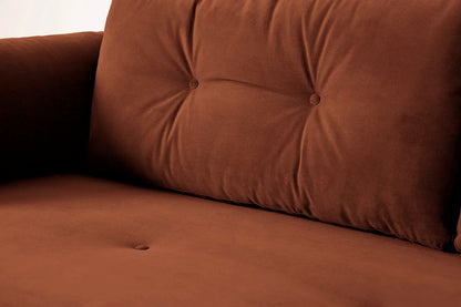 Model 04 Sofa Bed 3 Seater, Umber