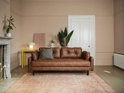 Model 04 Sofa Bed 3 Seater, Chestnut