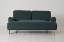 Model 05 2-Seater Sofa, Oak / Petrol