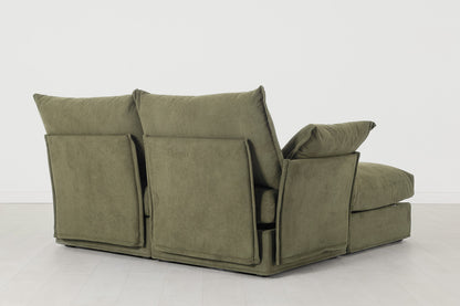 Model 06 2-Seater Right Chaise Sofa, Fennel