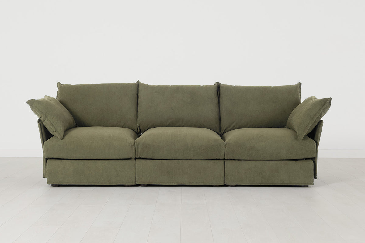 Model 06 3-Seater Sofa, Fennel