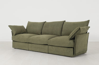Model 06 3-Seater Sofa, Fennel