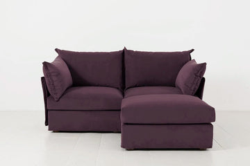 Model 06 2 seater Right chaise Grape image 01.webp