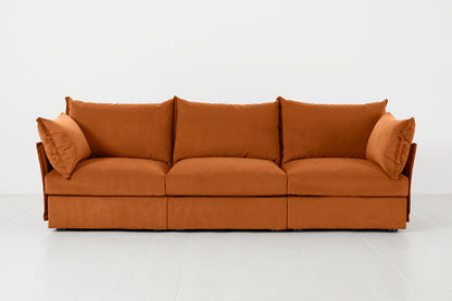 Model 06 3-Seater Sofa, Bronze