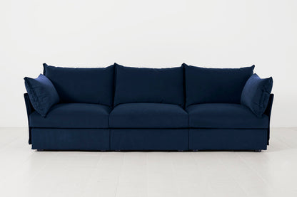 Model 06 3-Seater Sofa, Indigo