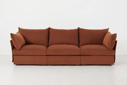 Model 06 3-Seater Sofa, Umber